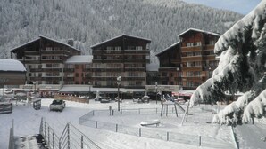 Exterior - Studio 2/3 pers 20m from gondola, equipped kitchen, south balcony, pets allowed (Valfréjus)