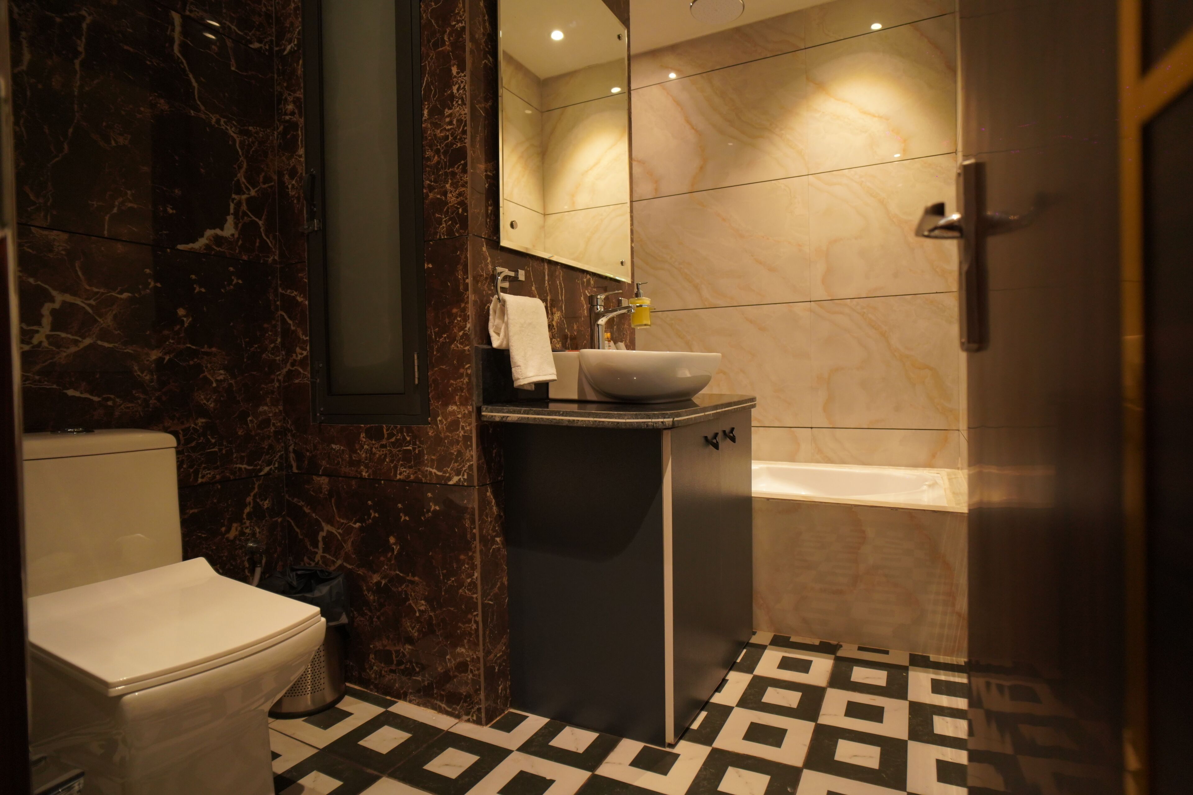 Superior Room | Bathroom | Shower, slippers, soap, shampoo