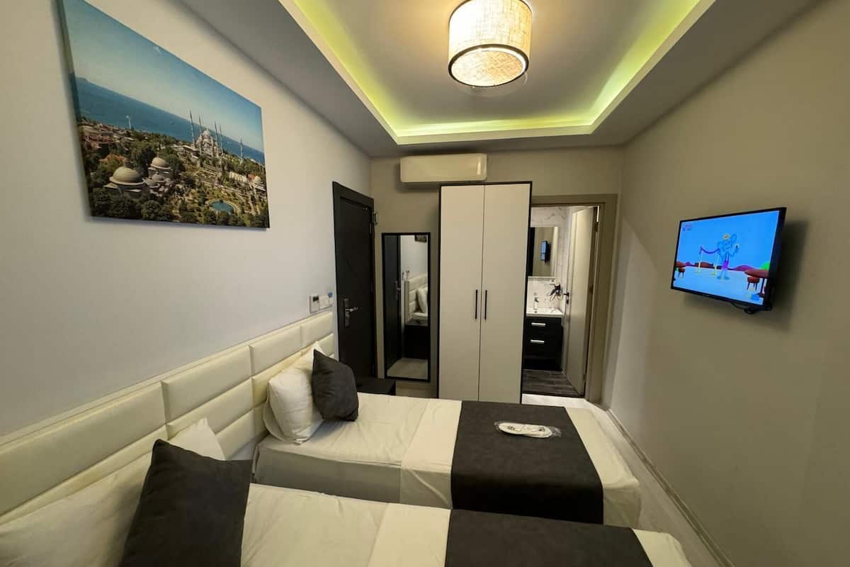 Minibar, caja de seguridad en la habitación y sistema de insonorización
