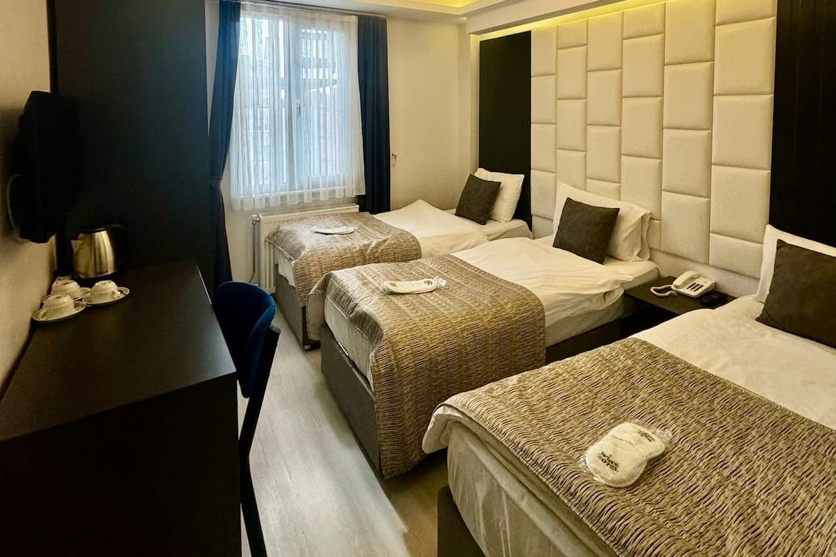 Minibar, caja de seguridad en la habitación y sistema de insonorización