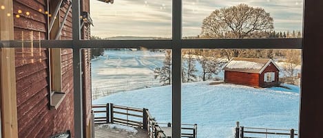 Vue depuis l’hébergement