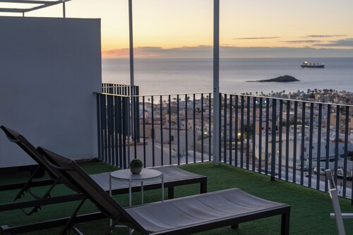 Cervantes Apartment in Carboneras with terrace and sea views