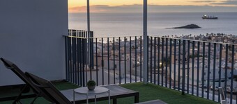 Wohnung Cervantes in Carboneras mit Terrasse und Meerblick