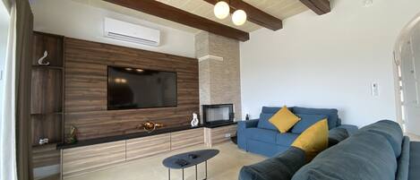 تلفزيون، مدفأة