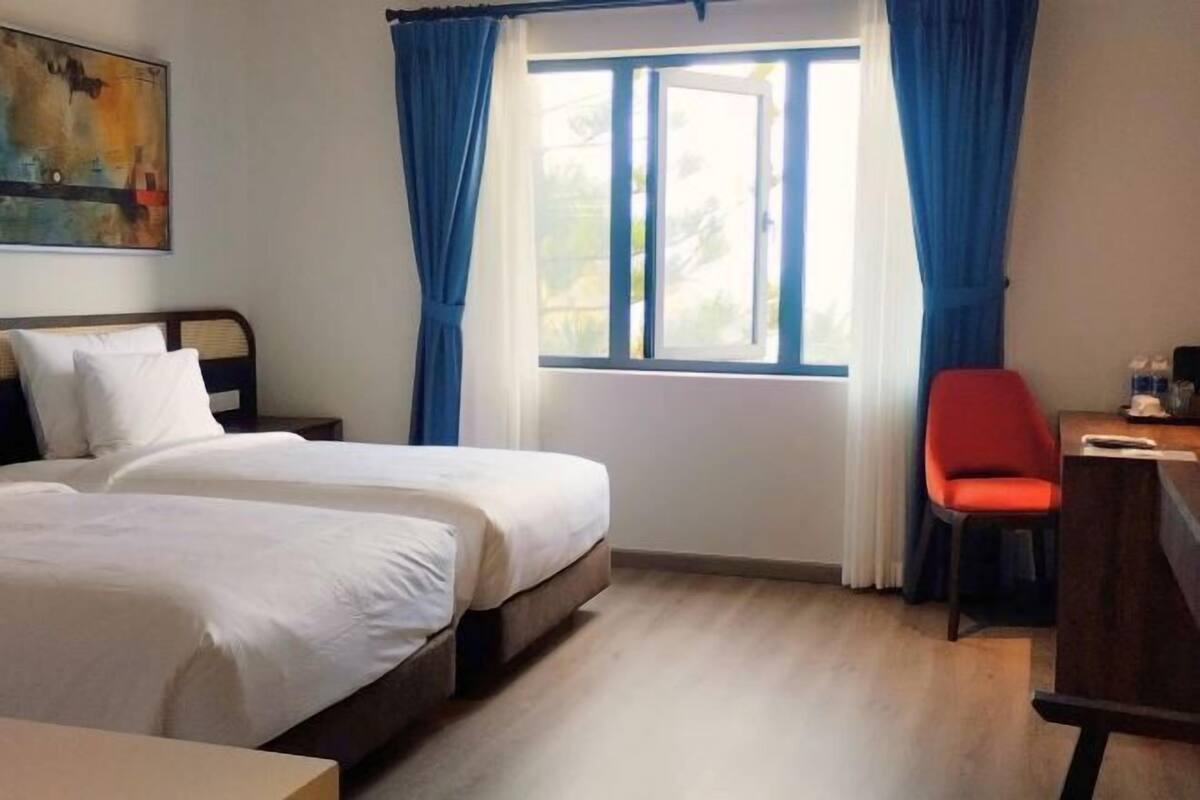 1 habitación, sábanas de algodón egipcio y ropa de cama de alta calidad