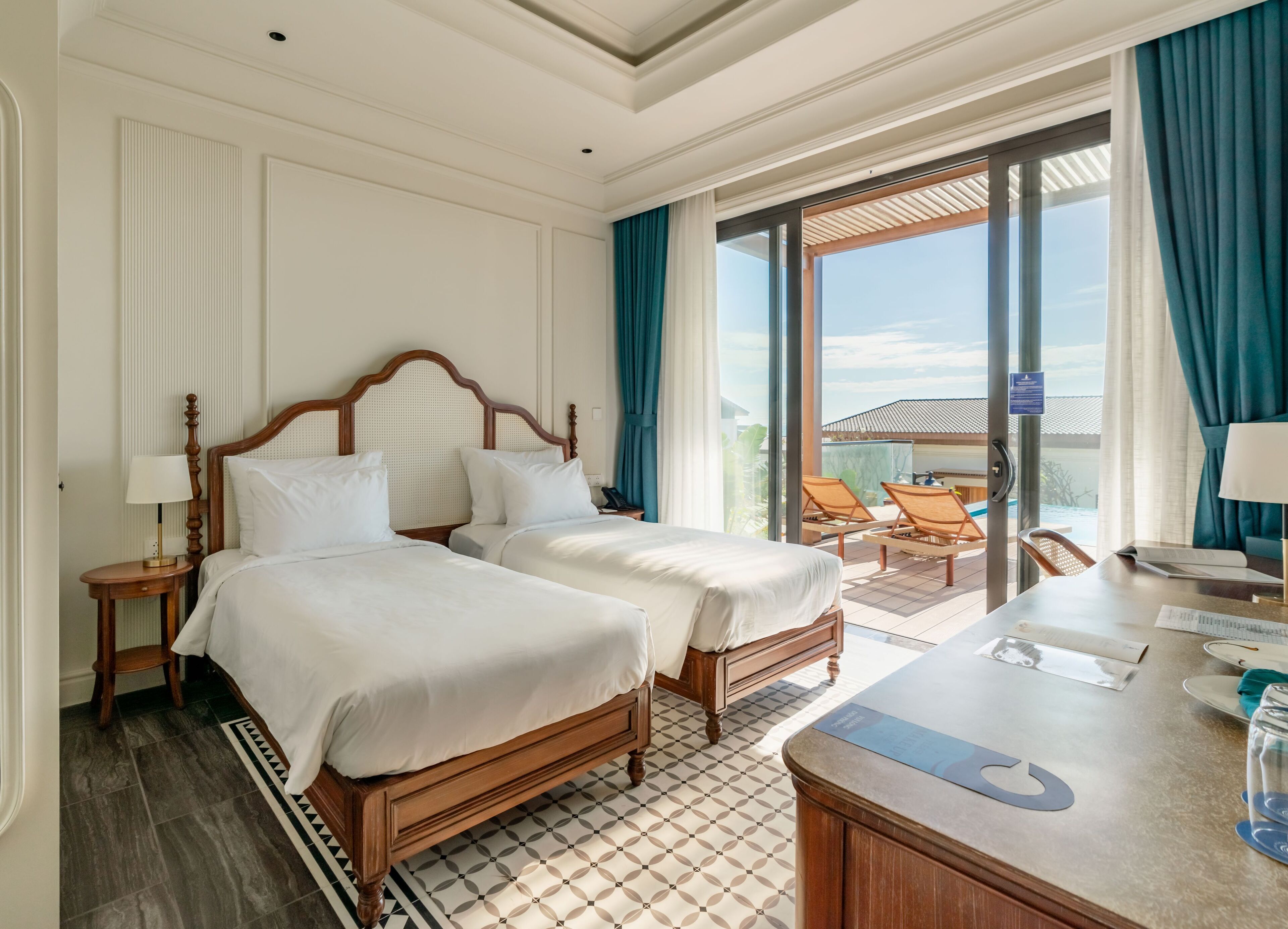 Share Villa Room - Double or Twin Room | Egyptian cotton sheets, premium bedding, down comforters, minibar