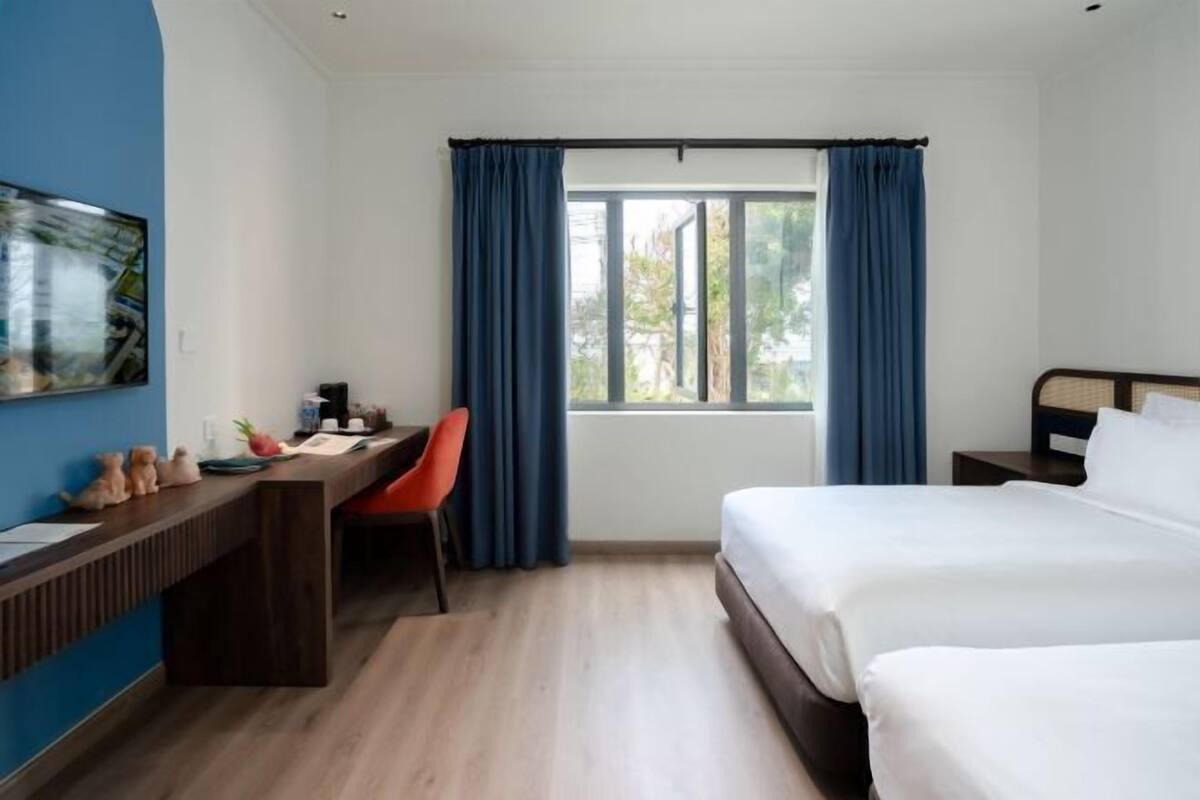 1 habitación, sábanas de algodón egipcio y ropa de cama de alta calidad