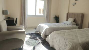 Apartment | 1 bedroom, iron/ironing board, bed sheets