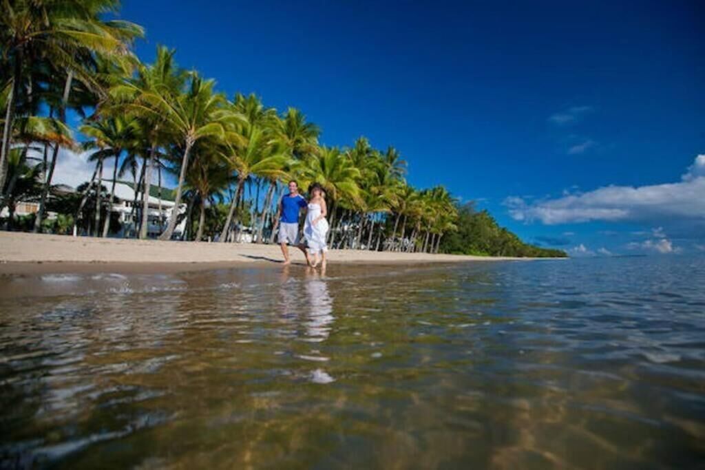 Beach nearby, white sand
