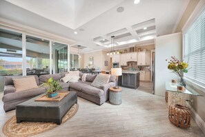 Télévision, cheminée, espaces bureaux