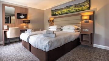 Comfort Twin Room | Premium bedding, desk, laptop workspace, free WiFi