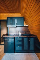 Bungalow familiar, 2 habitaciones, patio, vistas al lago | Escritorio y espacio para trabajar con un portátil