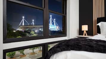 2 bedrooms, iron/ironing board, travel crib, WiFi