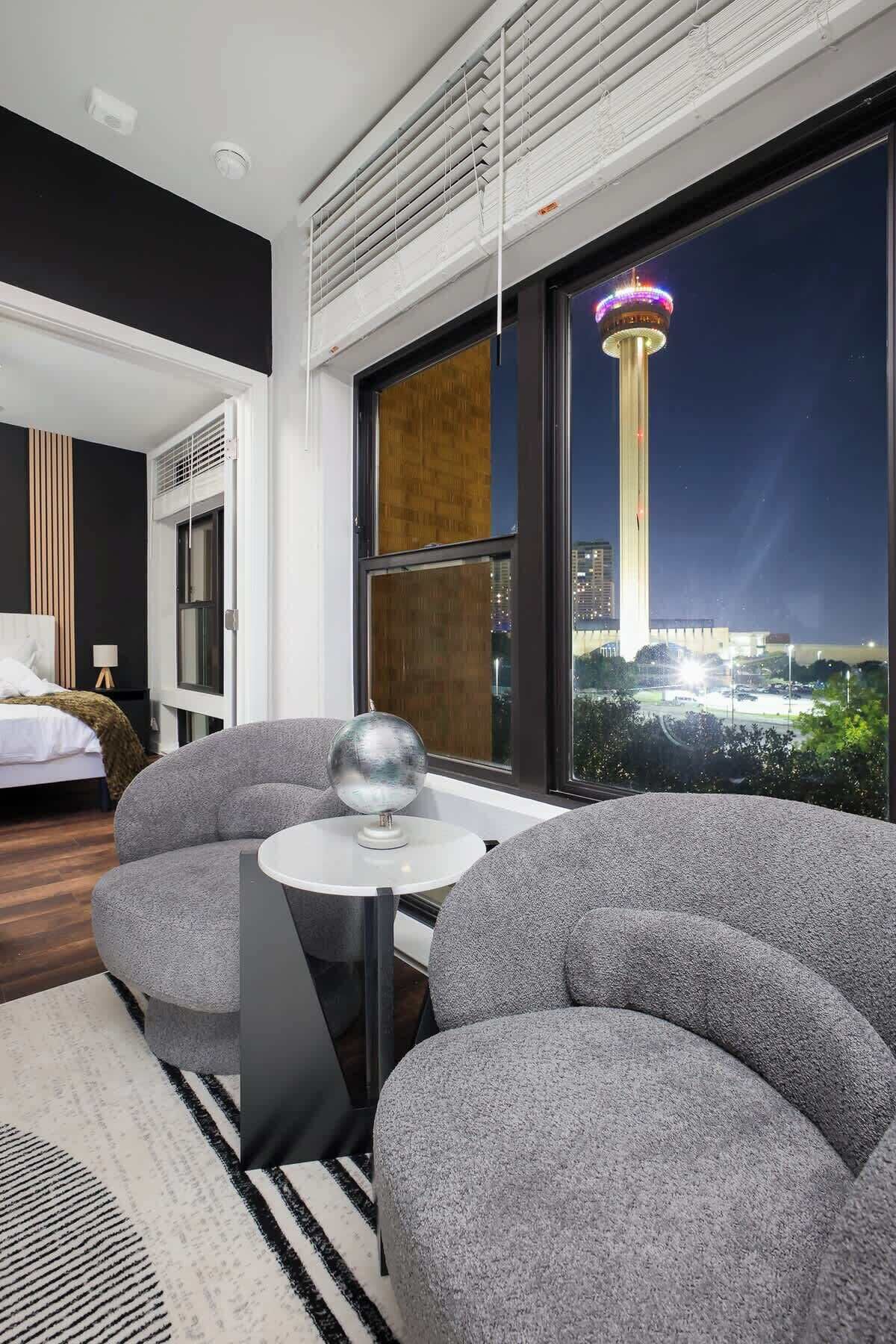 1 bedroom, iron/ironing board, travel crib, WiFi