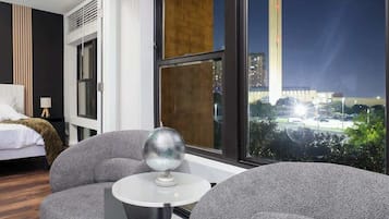 1 soverom, strykejern/-brett, reiseseng for barn og wi-fi