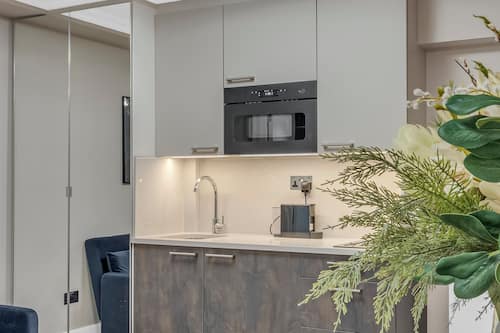 Family Studio with Kids Sofa Bed Lower Ground | In-room safe, blackout curtains, iron/ironing board, free WiFi