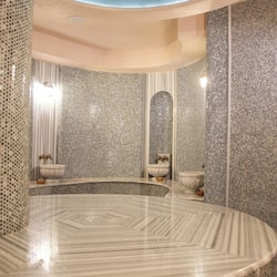 Sauna, steam room, body treatments, aromatherapy, hot stone massages