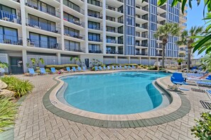 Indoor pool, a heated pool - Tower 2-202 Edgewater Beach Resort-Sleeps 8! (Panama City Beach)