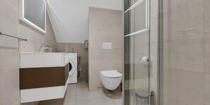 Bathroom - Brotis - Apartment with sea view (Baska Voda)