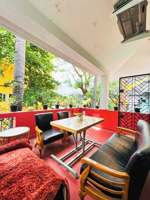 Restauration en plein air