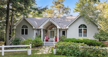 Lakeside Home with Panoramic Views of Lake Michigan!