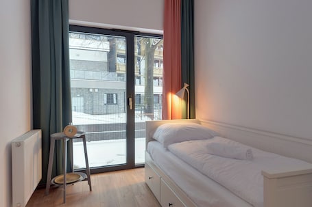 公寓, 阳台 | 熨斗/熨衣板、免费 WiFi