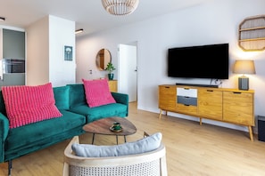 Living room - RentPlanet - Źródło Izery (Swieradow-Zdroj)
