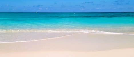 On the beach