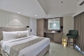 Habitación Deluxe | Sábanas de algodón egipcio y ropa de cama de alta calidad