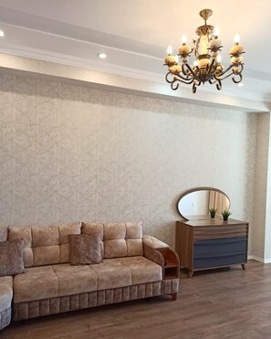 Comfort Condo, Balcony, City View | Interior - Prestigious apartment near the metro (Baku)