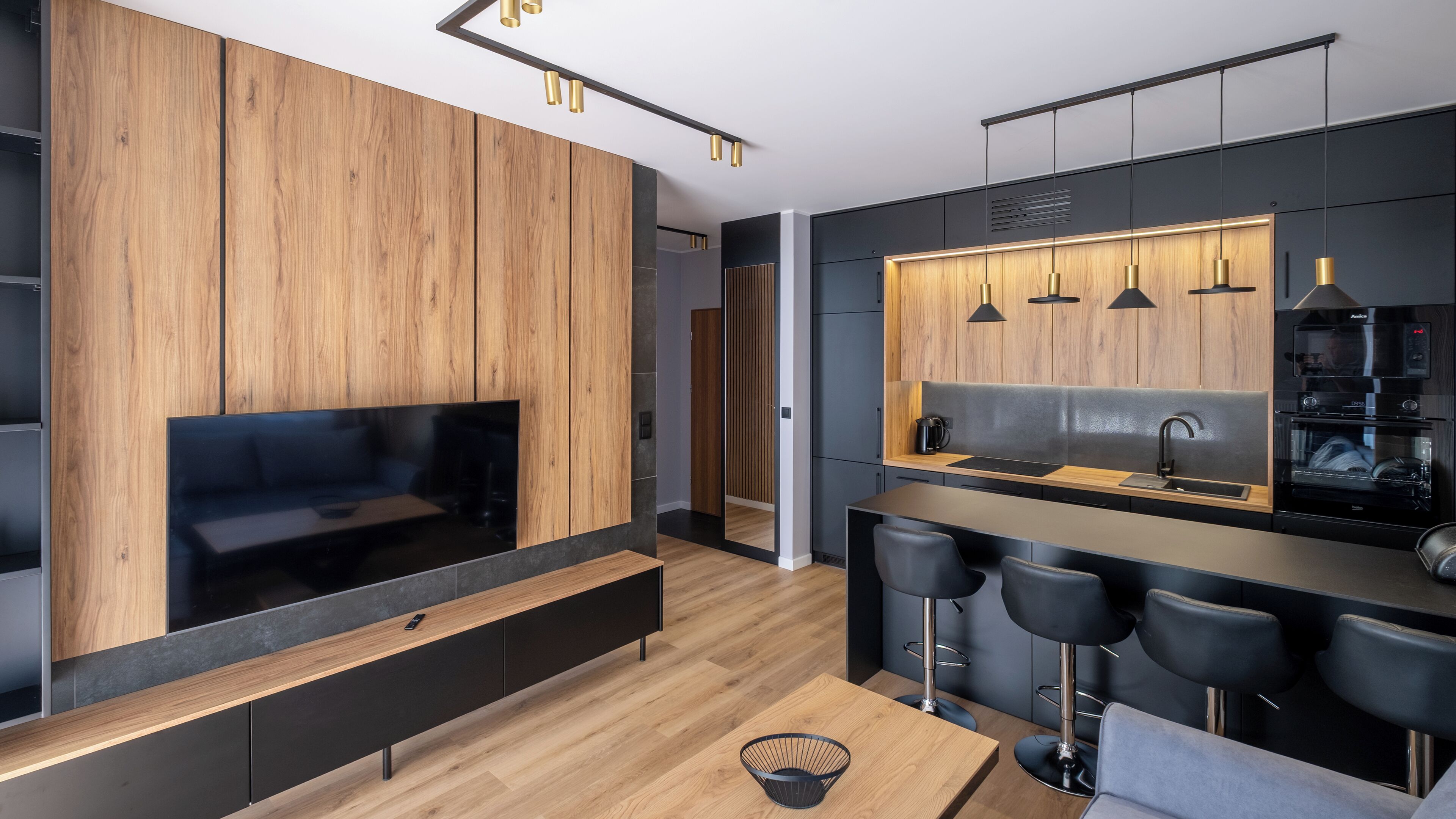 Apartamento (B 10) | Área de estar | TV de tela plana