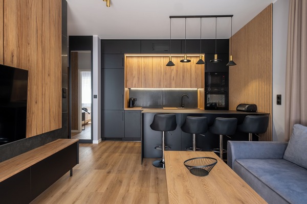 Apartment (B 10) | Living area | Flat-screen TV