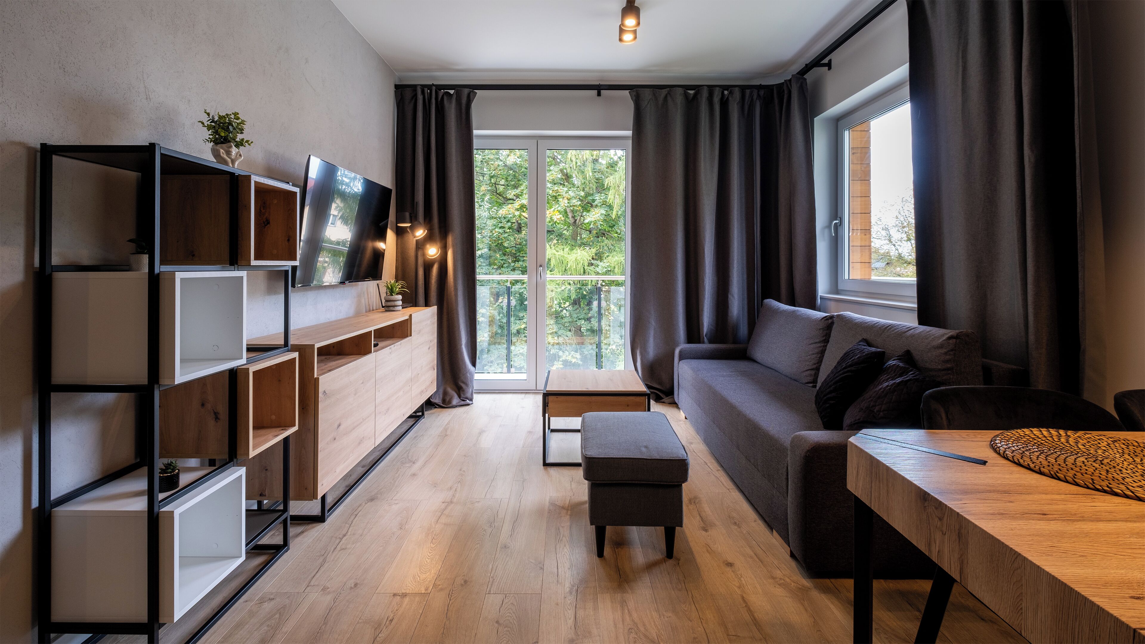 Apartment (B7) | Living area | Flat-screen TV