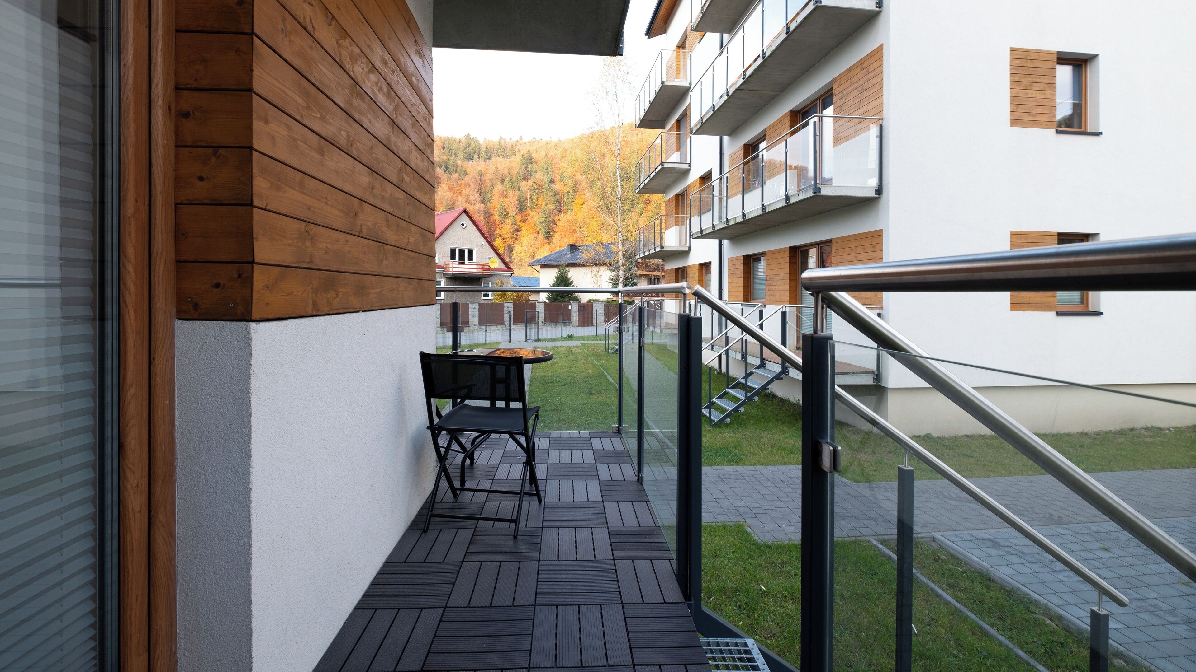 Apartment (2B) | Ausblick vom Zimmer
