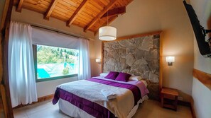 Deluxe-alpehytte - terrasse - bjergudsigt | Pengeskab på værelset, individuelt design, individuel indretning