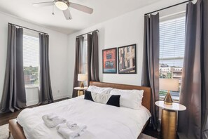 1 chambre, fer et planche Ă repasser, Wi-Fi, draps fournis