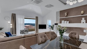 Living area - Luxury-Apartment Zorana (Makarska)