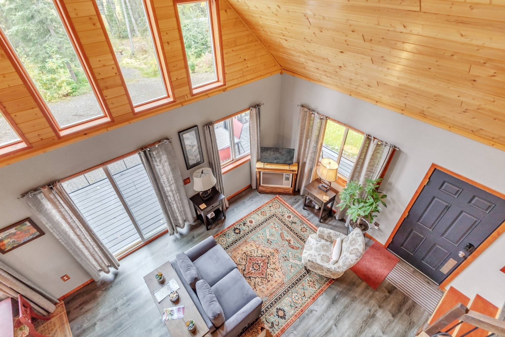 Cabin, 1 Bedroom | Living area | DVD player