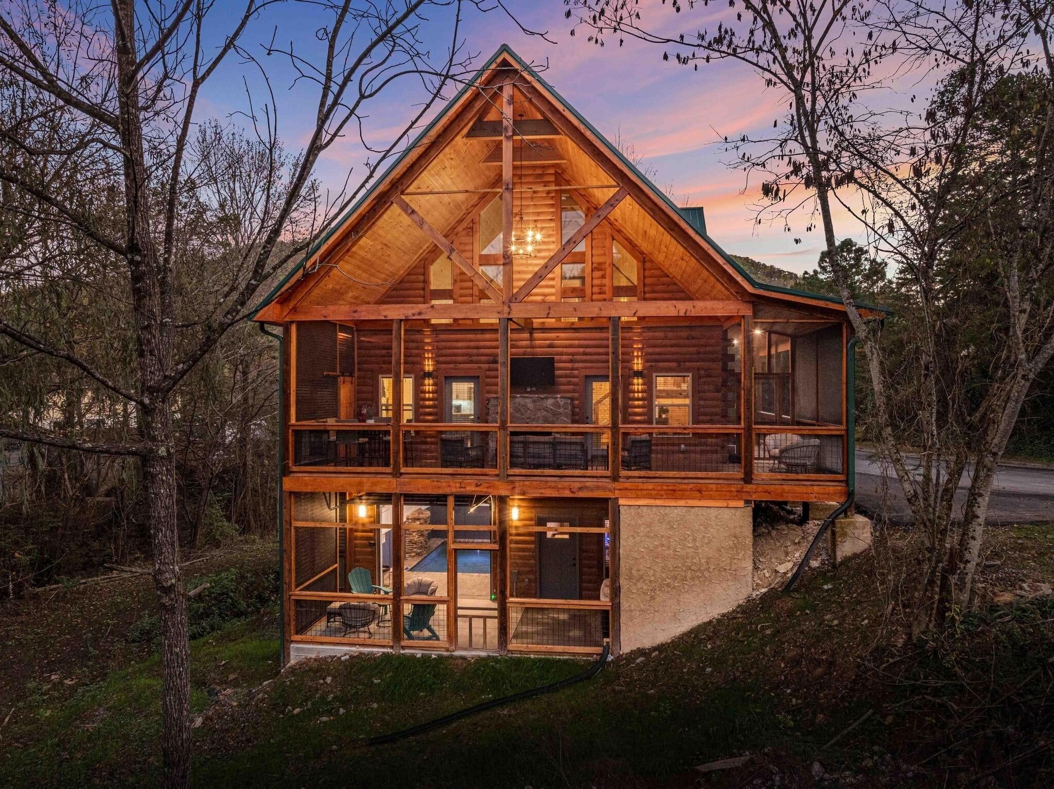Ferienhütte, 2 Schlafzimmer | Außenbereich
