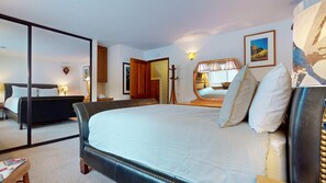 2 室のベッドルーム、WiFi、ベッドシーツ