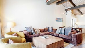 TV, fireplace, DVD player