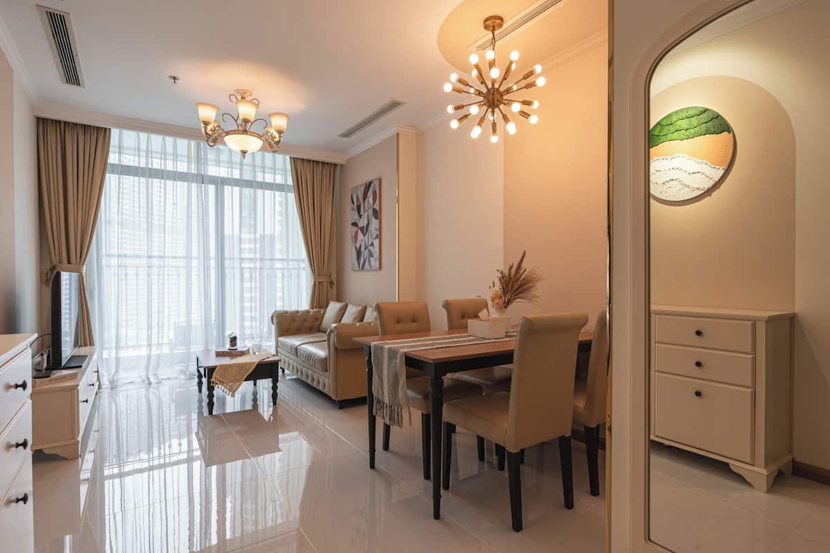 LyxlÀgenhet - 1 sovrum - balkong - utsikt mot staden | Exteriör