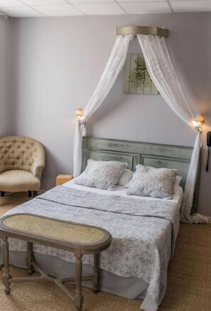 Comfort Double Room | Iron/ironing board, free WiFi - HOTEL DU PARC (Montélimar)