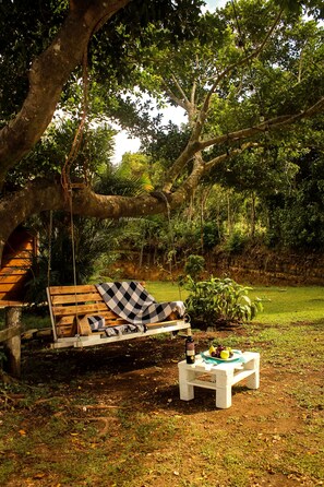 ห้องทวิน, ระเบียง, วิวสวน | วิวสวน