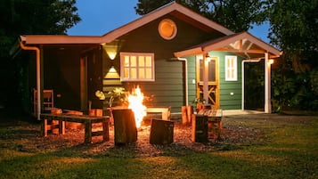Romantic Cabin, 1 Bedroom, Terrace, Garden View | Terrace/patio