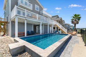 Pool - 4 BR Waterview Home- Pool- Gameroom- Sleeps 11 (North Myrtle Beach)