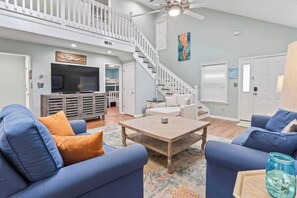 Smart TV, books, offices