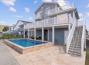 Exterior - 4 BR Waterview Home- Gameroom- Slps 11- 3 King Bds (North Myrtle Beach)