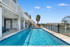 Pool - 4 BR Waterview Home- Pool- Gameroom- Sleeps 11 (North Myrtle Beach)