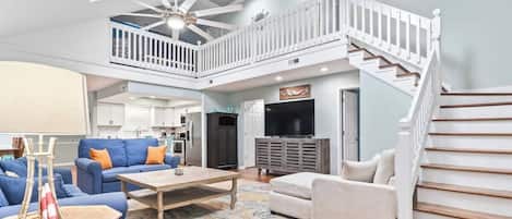 Smart TV, books, offices